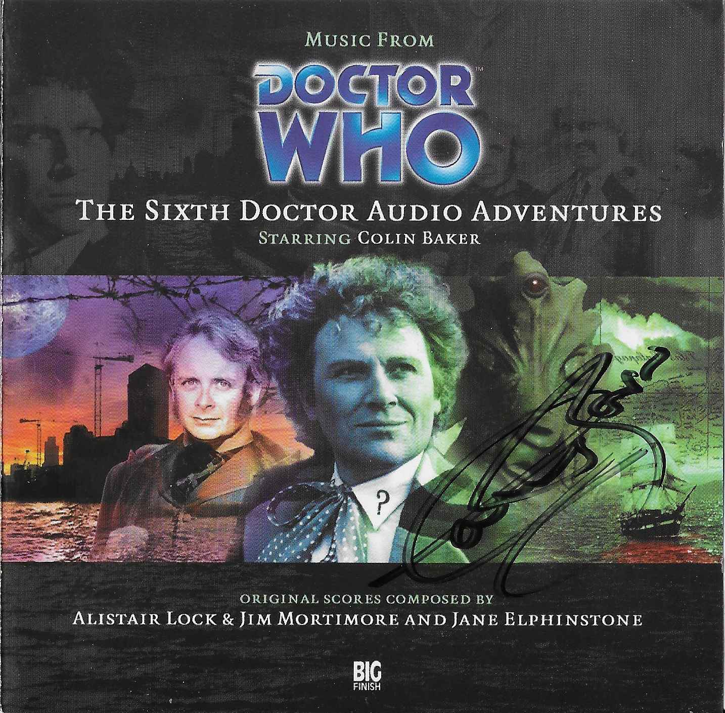 Picture of ISBN 1-84435-000-2 Doctor Who - The sixth Doctor audio adventures by artist Alistair Lock / Jim Mortimore / Jane Elphinstone from the BBC records and Tapes library